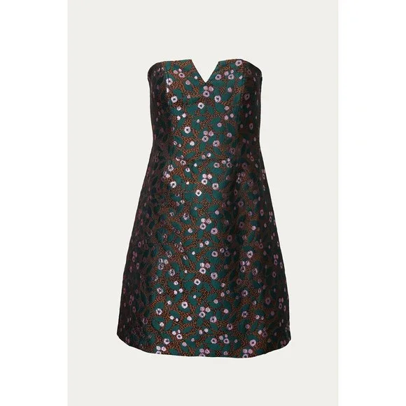 knee length dresses for ladies Serena Dress – Tempest Bloom – Eva Franco main image 0